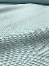 2 yds Light Aqua Blue Plainweave Upholstery Fabric