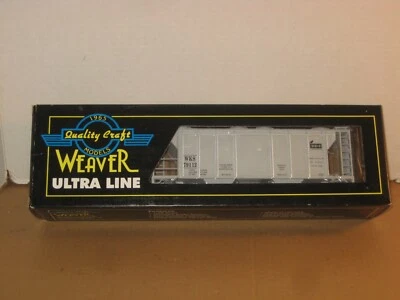 O Gauge Weaver PS-2 CD Grain Shorty Hopper WKS 79112 Gray no label on the box - Image 1 of 4