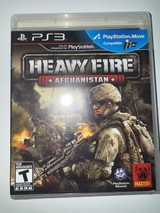Heavy Fire: Afghanistan (Sony PlayStation 3, 2011) CIB COMPLETE+ MANUAL PS3 - Picture 1 of 4