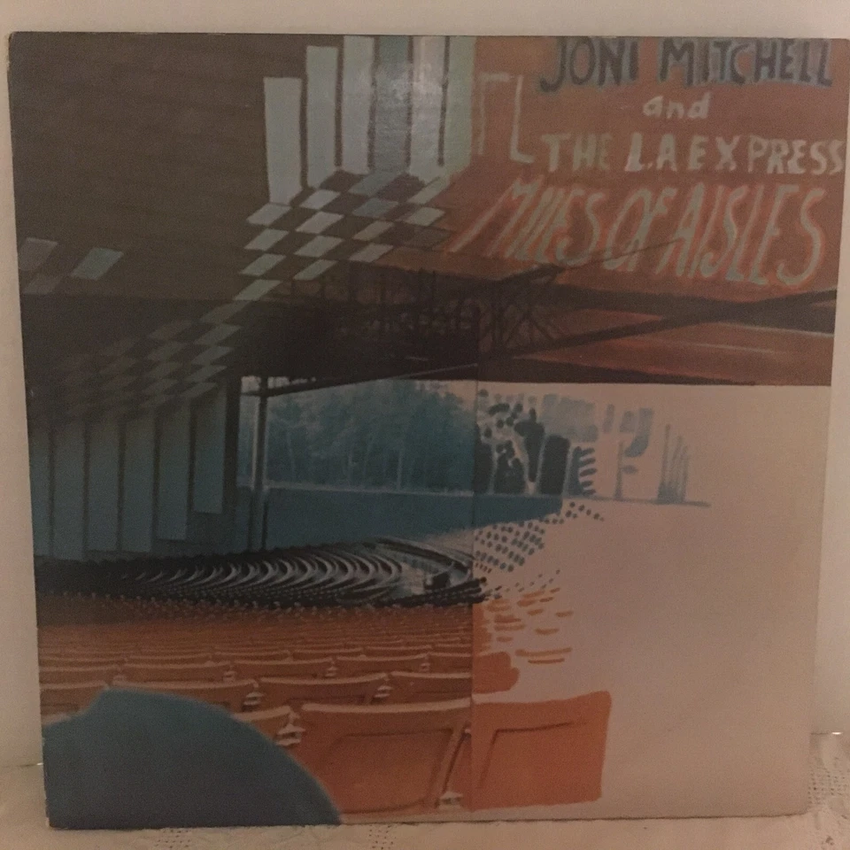 Joni Mitchell   LP   Miles of Aisles Foto 1 de 4