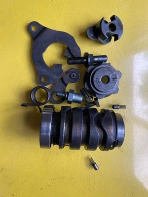 Yamaha YZ125 1989-93 transmisión tambor de cambio con herrajes, Foto 1 de 2