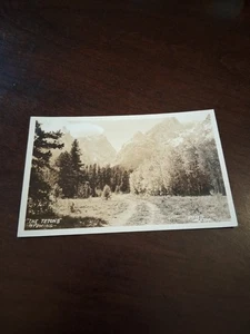 TETONS NATIONALPARK, WYOMING, ECHTFOTO POSTKARTE NOS - Bild 1 von 11