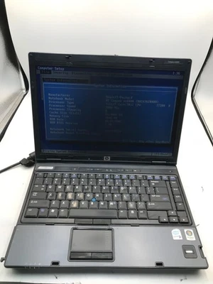 HP Compaq nc6400 Intel Core 2 Duo 14" Laptop 2 GB RAM -MISSING PARTS- MZ - Image 1 of 4