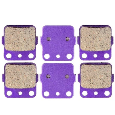 3 Pairs of Front or Rear Brake Pads For 2012-2017 Honda CRF150R Carbon Fiber - Image 1 of 4