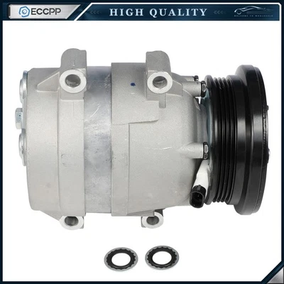 AC A/C Compressor w/ Clutch Fits Chevrolet Camaro 5.7L 1998 1999 2000 2001 - Image 1 of 4