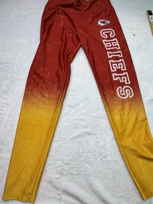 Leggings Kansas City Chiefs Desvanecidos Estáticos-Talla XXL NFL Equipo Ropa Zubaz Brillantes Foto 1 de 4