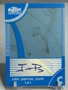 Jared Dudley 2007-08 Topps Finest Rookie Auto Printing Plate 1 Of 1 1/1 SSP SP - Picture 1 of 2