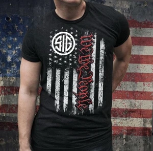Custom SIG Never Settle Inspired Graphic T-Shirt Top Tee XS-3XL - Bild 1 von 1