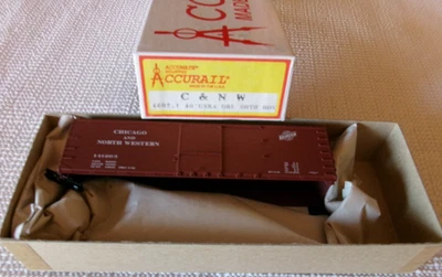 Accurail HO Scale Kit #4602.1 40' USRA DBL SHTH Box C. & N. W.#CNW141263 - Image 1 of 4