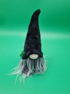 17cm Halloween Black Hat Gonk - Swedish Tomte Nordic Gnome Autumn Witch Wizard - Picture 1 of 1