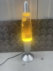 Lámpara de lava brillante 16” pulgadas roja movimiento claro cera líquido dormitorio luz nocturna calmante - Imagen 1 de 5