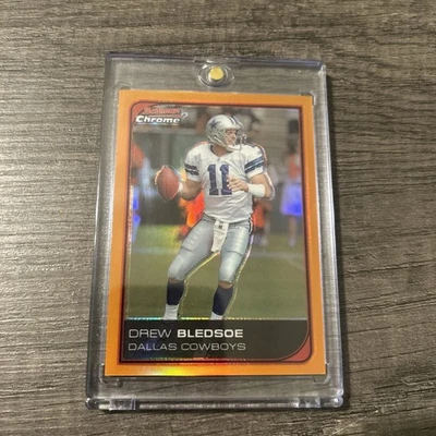 2006 Bowman Chrome - Drew Bledsoe #188 Orange Refractor #d 01/25!! 1st Print - Image 1 of 4
