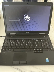 DELL E5540 INTEL i5 HDD 15" Linux Limewire WEBCAM HDMI LAPTOP - Picture 1 of 2