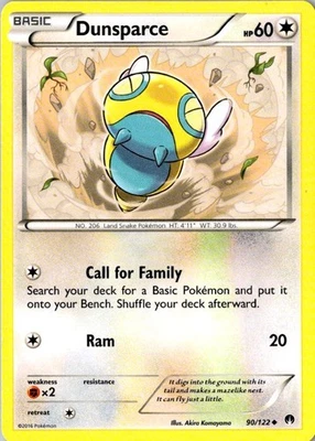 Dunsparce Uncommon XY - BREAKpoint 90/122 LP - Image 1 of 2