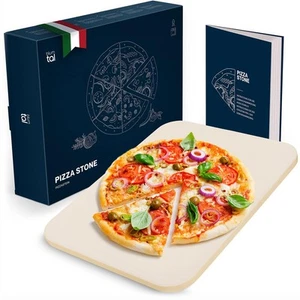 Blumtal Pietra Refrattaria per Pizza da Forno Pietra Lavica per Barbecue a Gas - Foto 1 di 24