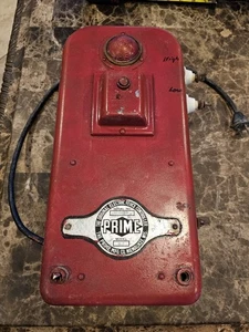 Regolatore Recinzione Elettrico Prime Vintage MODELLO 68 Scala Grande Steampunk *Non Testato - Foto 1 di 18