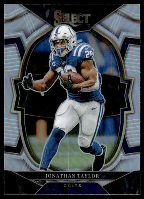 2022 Panini Select Silver Jonathan Taylor Indianapolis Colts #44 - Image 1 of 2
