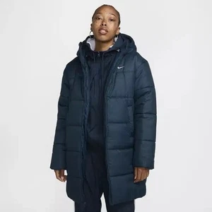 NEW $170 Nike Sportswear Women's Sz S Puffer Therma-FIT Loose Parka FZ5903-478 - Imagen 1 de 4