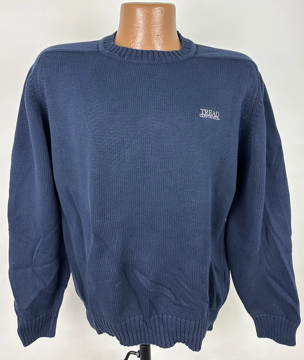 Lands' End Cotton Crew Neck Regular Size M Sweaters for Men for