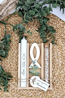 Geschenk-Set Konfirmation * Kommunion * Jugendweihe * Firmung *  personalisiert - Bild 1 von 4