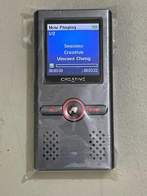 Creative Zen Wav 4GB FM Radio MP3 Med Player Voice Recorder eBook Reader Speaker - Image 1 of 4