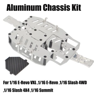 Aluminum Chassis Frame for 1/16 Traxxas E Revo VXL E-Revo 4WD Summit Slash 4X4 - Picture 1 of 10