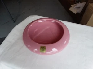Gardenhouse Haeger Pottery Mauve Pink 9 inch Planter/Silk Flower Float Bowl VGUC - Picture 1 of 7