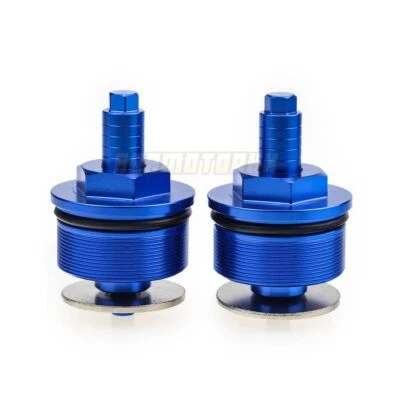 Tapa de horquilla CNC para Honda CBR650F 2014-2018 2015 2016 2017 perno de horquilla ajustable Foto 1 de 4