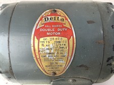Vintage Delta electric motor 1/2 hp