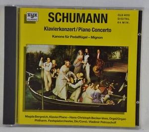 SCHUMANN Klavierkonzert Piano Concerto - PETROSCHOFF MATHIS BERGREICH - CD - Picture 1 of 4