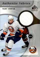 2005-06 SP Game Used Authentic Fabrics #AFHU Trent Hunter