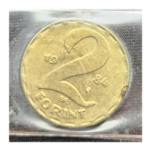 1984 Hungary Magyar Ungarn 2 Forint Coin - Picture 1 of 2