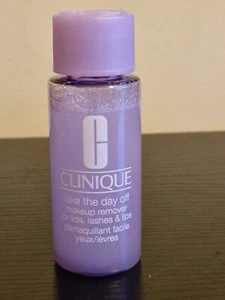 3 x Clinique Take the day off makeup remover for lids, lashes and lips 50ml - Picture 1 of 9