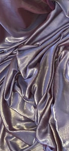Tela de gasa brillante oro lila 58"" precio por metro - Imagen 1 de 2