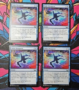 4x Make Disappear x4 NM Regular MTG Streets of New Capenna SNC Unplayed Magic - Picture 1 of 1