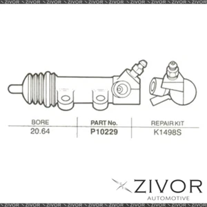 Clutch Slave Cyl. For TOYOTA CORONA ST150R 1SILU 4 Cyl SPFI 1983 - 1988 - Picture 1 of 1