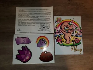 Unboxing of Isaaac (Binding of Isaac) June Rainbow Blight Stickers,card,letter - Picture 1 of 1
