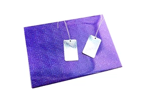 Wrapping Paper Rich Purple Holographic Luxury Gift Wrap 2 Sheets 2 Tags Birthday - Picture 1 of 12
