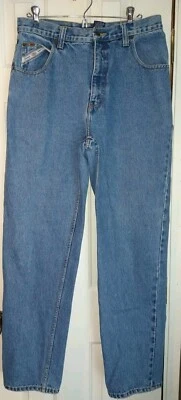 Jeans deportivos Paco vintage básicos originales para hombre talla 32x32 100 % algodón  Foto 1 de 4