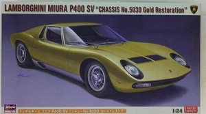 Kit Modelo Hasegwa 1/24 Lamborghini Miura P400 SV Chasis Nº5030 Dorado Japón - Imagen 1 de 1