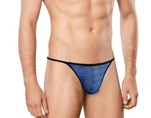 Doreanse Honeycomb String For Men Air Sheer Blue  1306 11 - Picture 1 of 11