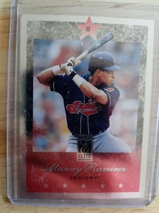 1997 Donruss Elite Baseball #18 Manny Ramirez, and a Summit Wade Boggs # 149 - Bild 1 von 2