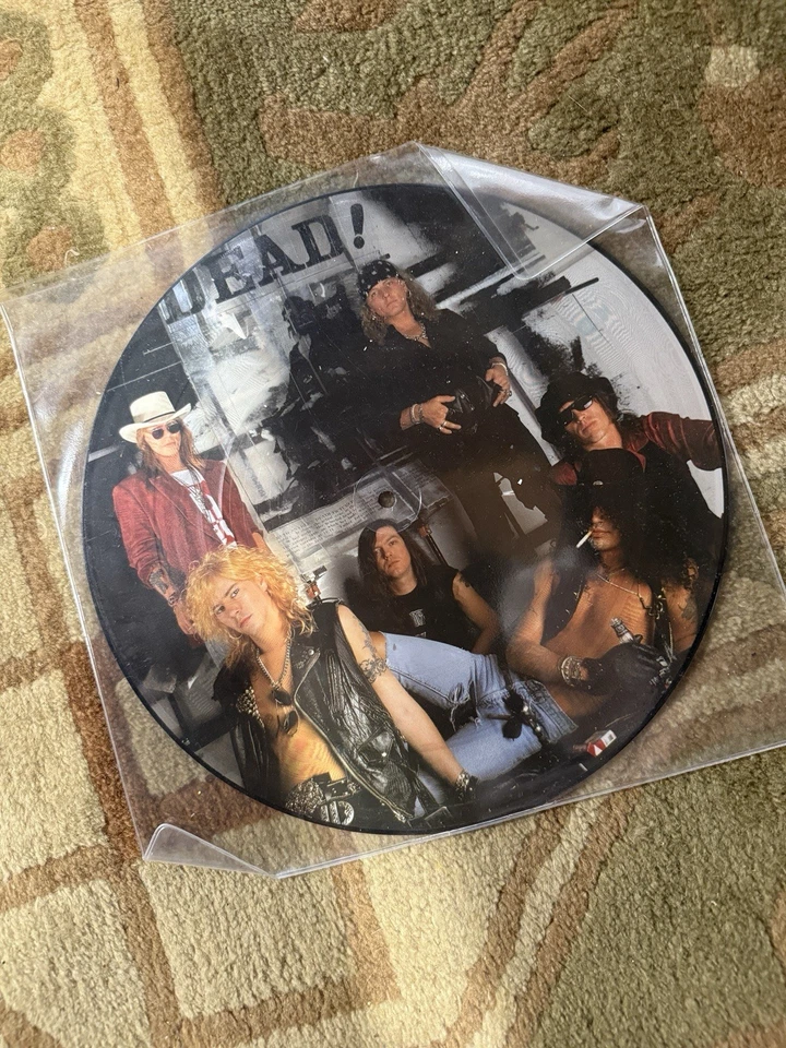 GUNS N' ROSES DON'T CRY 3 VERSION 12" SINGLE PICTURE DISC LP GERMANY VG+ VINYL Foto 1 de 2