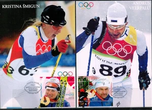 Estonia 2006, Torino Olympic Games champions, 2 Card Max - Picture 1 of 1