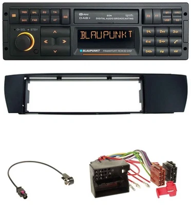 Blaupunkt USB DAB SD MP3 Bluetooth Autoradio für BMW X3 (E83 2004-2010) seitlich - Bild 1 von 4