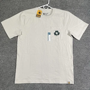 NEU Carhartt Shamrock Heavyweight Relaxed Kurzarm T-Shirt hellbraun Herren Medium - Bild 1 von 7