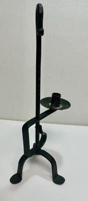 Wrought Iron Light Candle Holder, 19th c. - Image 1 of 4