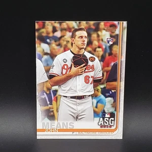 2019 Topps Update Series #US223 John Means Rookie (RC) - Picture 1 of 2