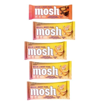 NUEVAS Barritas Proteicas Mosh, Pack Variedad, 5 Unidades Foto 1 de 4