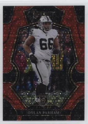 2022 Panini Select Premier Level Red Disco Prizm /49 Dylan Parham #154 Rookie RC - Image 1 of 2